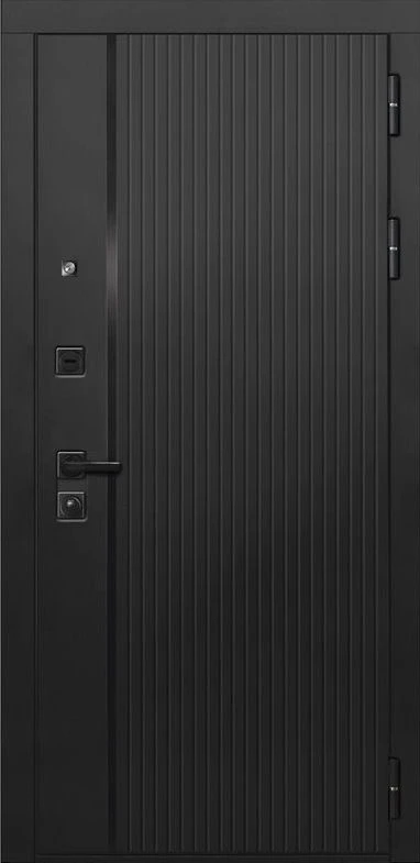 Входная дверь ДвериПРО Л-45 ФЛЗ -1 Белый матовый DPRO228009 внешняя сторона