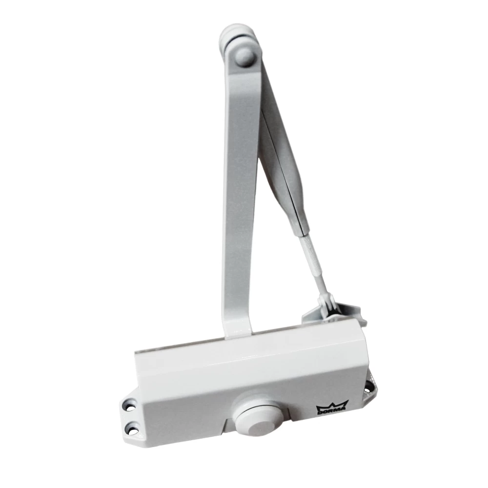 Фото Доводчик дверной TS 77 EN3, с рычажной тягой, белый (DIY)