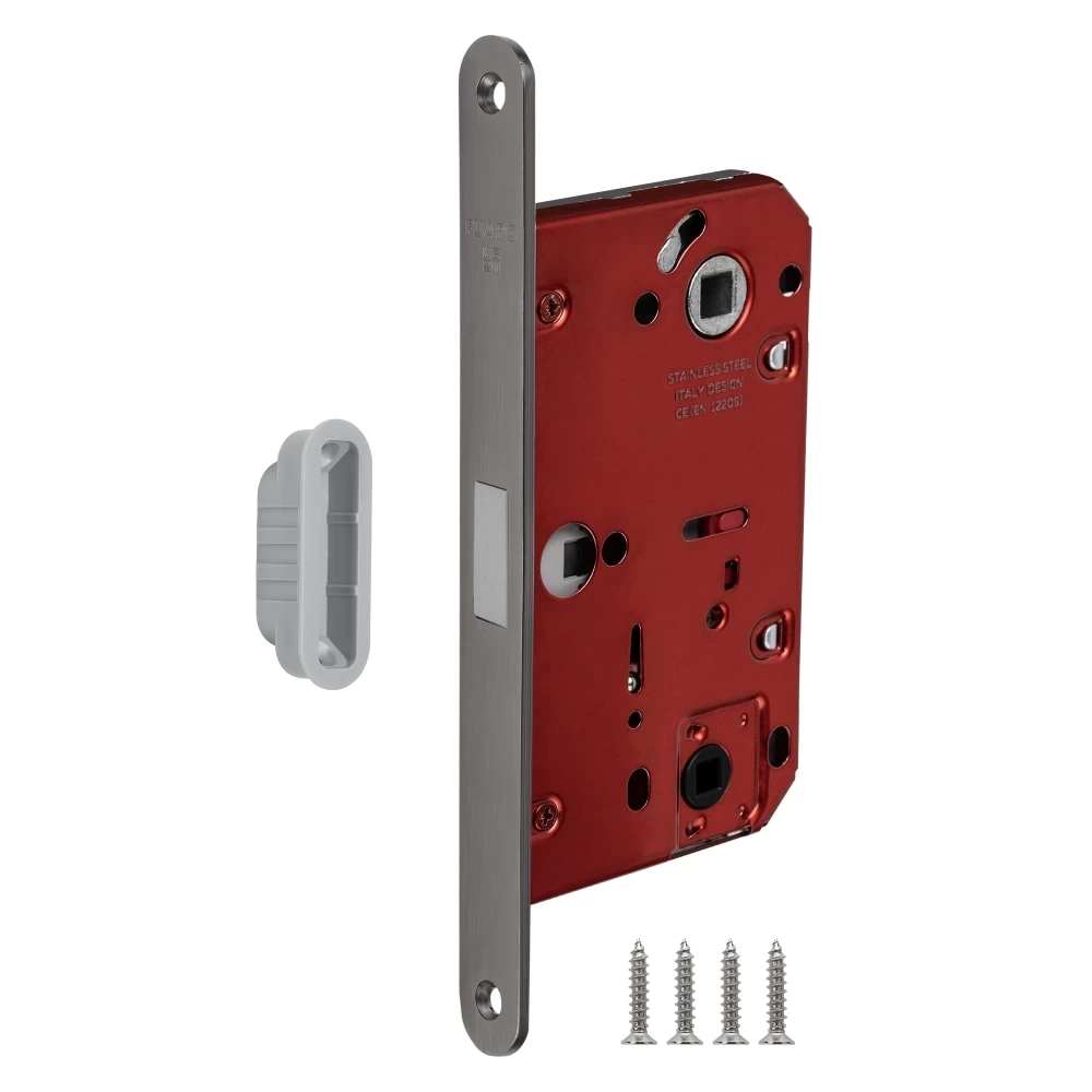 Фото Защелка врезная магнитная MAGNM96WC-50/BL INOX GR-23 графит (блистер)